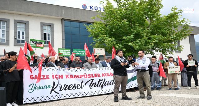 Kahramanmaraş Sütçü İmam Üniversitesi Öğrencilerinden Filistinlilere Destek Eylemi!