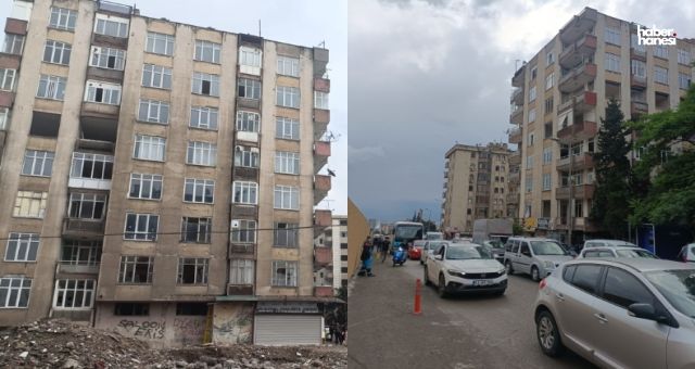 Kahramanmaraş'ta Ağır Hasarlı Binalar Yıkılmayı Bekliyor!