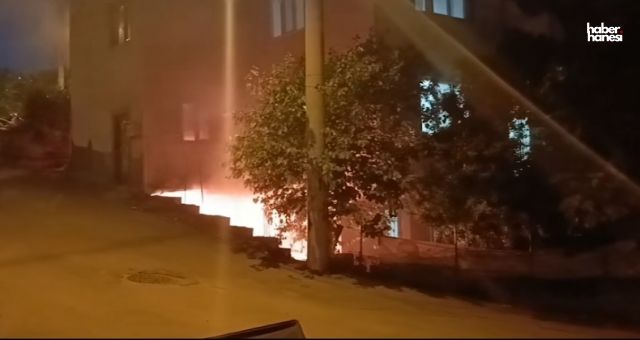 Kahramanmaraş'ta Üç Katlı Evde Yangın Paniğe Neden Oldu!