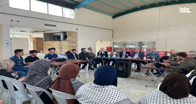 KSÜ Rektör Prof. Dr. Alptekin Yasım, “KSÜ Gazze Nöbeti”ni Ziyaret Etti!