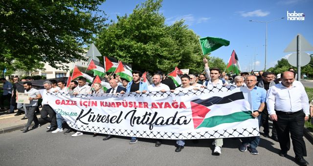 KSÜ’den Filistin için Eylem Yapan ABD’li Öğrencilere Destek