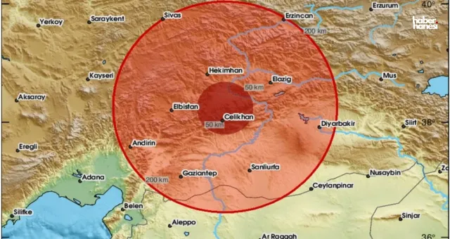 Adıyaman Çelikhan'da 3.5 Büyüklüğünde Deprem Meydana Geldi!
