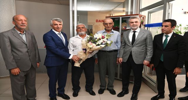 Başkan Görgel, Kurban Bayramı Arifesi Huzurevi'ni Ziyaret Etti
