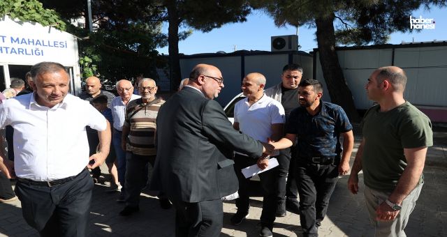 Dulkadiroğlu Belediye Başkanı Mehmet Akpınar Doğukent'te Vatandaşlarla Buluştu