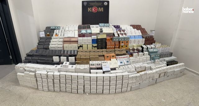 Kahramanmaraş’ta Gümrük Kaçağı Parfüm Operasyonu: 2124 Adet Parfüm Ele Geçirildi