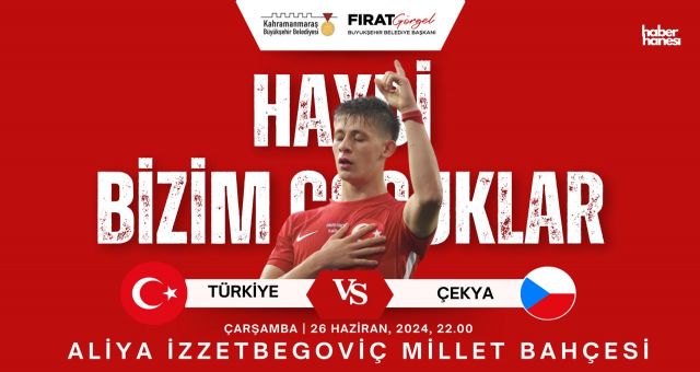 Kahramanmaraş'ta Milli Maç Heyecan Aliya İzzetbegoviç Millet Bahçesi'nde Dev Ekranda!