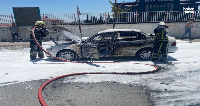 Kahramanmaraş’ta Otomobil Yangını Paniğe Neden Oldu