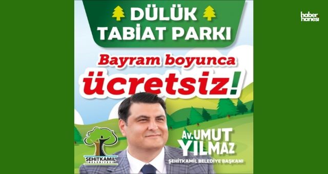 Kurban Bayramı'nda Dülük Tabiat Parkı'na Ücretsiz Giriş Fırsatı
