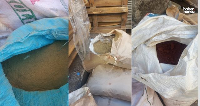Şehitkamil'de Yapılan Denetimde 400 Kilogram Sahte Baharat ve Boya İmha Edildi