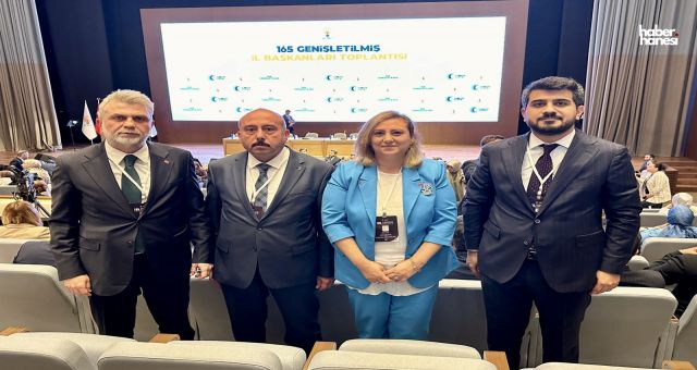 Başkan Fırat Görgel, AK Parti 165. Genişletilmiş İl Başkanları Toplantısı’na Katıldı