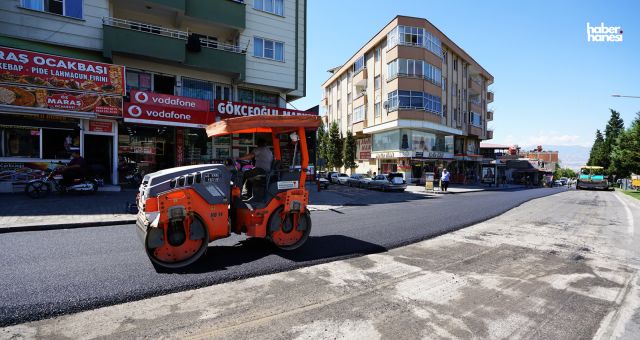 Büyükşehir Belediyesi, Dulkadiroğlu'nda Ulaşım Çalışmalarını Sürdürüyor