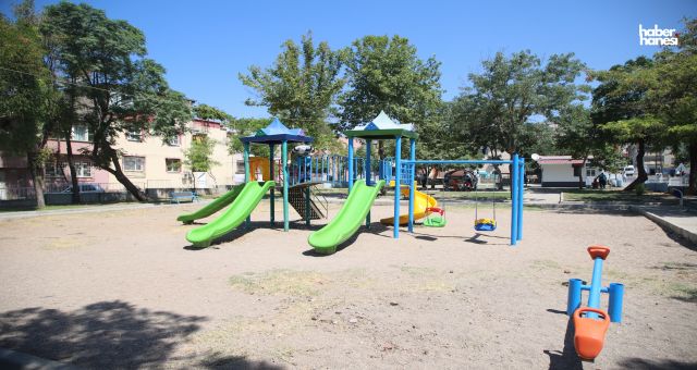 Dulkadiroğlu’nda Parklarda Bakım ve Tadilat Çalışmaları Devam Ediyor