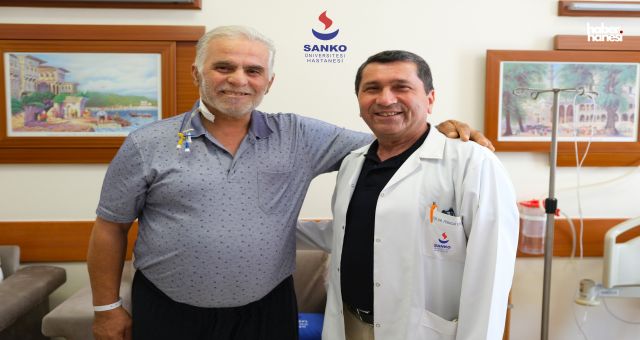 Elazığ’dan Gelen Hasta, SANKO Üniversitesi Hastanesi’nde Şifa Buldu