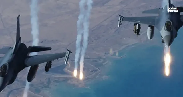 Irak'ın Kuzeyindeki PKK Hedeflerine Türk Silahlı Kuvvetleri'nden Hava Operasyonu