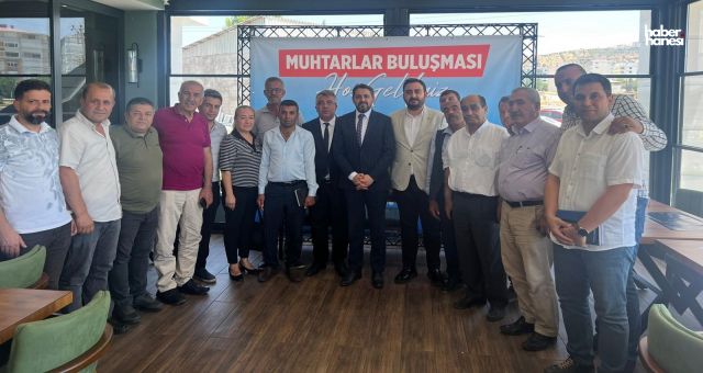 Kahramanmaraş Büyükşehir Belediyesi, Afşin ve Pazarcık Muhtarlarıyla Toplandı!