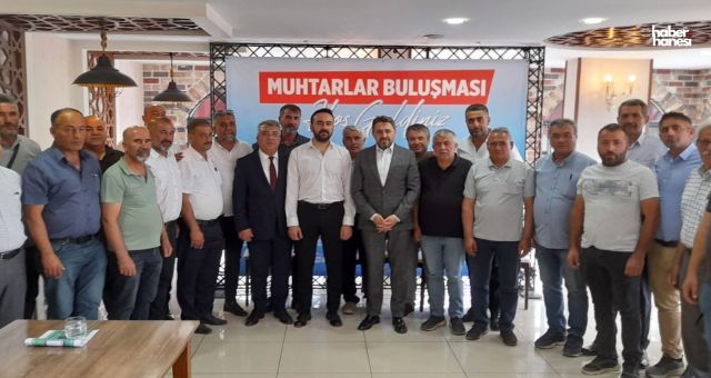 Kahramanmaraş Büyükşehir Belediyesi Muhtarlarla Buluşmaya Devam Ediyor