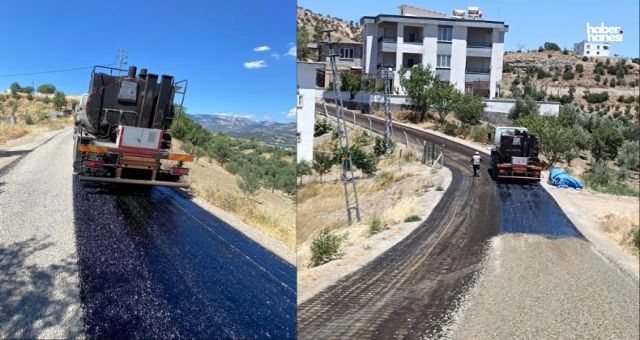 Kahramanmaraş Büyükşehir, Köseli’de 5 Kilometrelik Arteri Sathi Asfaltla Yeniledi