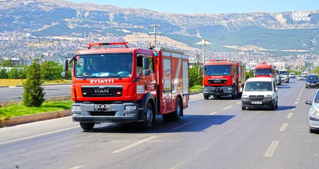 Kahramanmaraş İtfaiyesi, Yangın ve Kazaları Önlemede Önemli Rol Oynadı