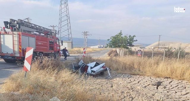 Kahramanmaraş Pazarcık'ta Kontrolden Çıkan Otomobil Takla Attı: Sürücü Yaralandı!