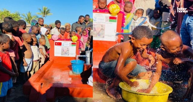 Kahramanmaraşlı Şehit Mehmet Ali Horoz'un Vasiyeti Gerçekleştirildi: Madagaskar'da Su Kuyusu Açıldı!