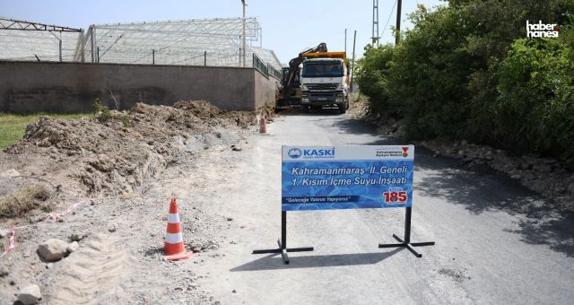 Kahramanmaraş'ta Altyapı Güçlendirme: Ayaklıcaoluk'a Yeni İçmesuyu Hatları