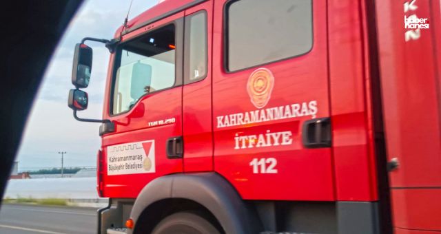 Kahramanmaraş'ta İş Yeri Yangını: Ekipler Hızla Müdahale Etti