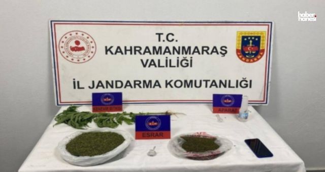 Kahramanmaraş'ta Jandarmadan Bir Eve Uyuşturucu Baskını: 2 Kilo Esrar Ele Geçirildi!