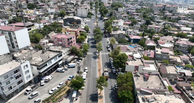 Kahramanmaraş'ta Mehmet Ali Kısakürek Caddesi’ndeki Asfalt Çalışmaları Tamamlandı