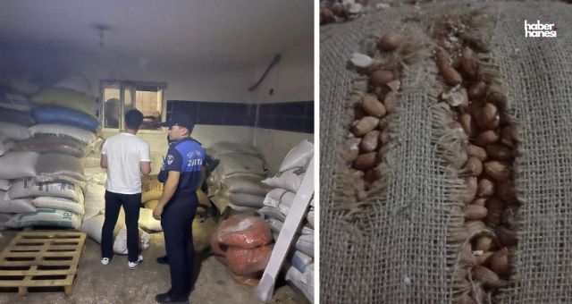 Şehitkamil Belediyesi, 10 Ton Küflenmiş Kuruyemişi İmha Etti ve İşletmeyi Kapattı