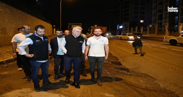 Başkan Görgel, Sağanak Yağış Sonrası Çalışmaları İnceledi: '2 Yılda Altyapıyı Yenileyeceğiz'