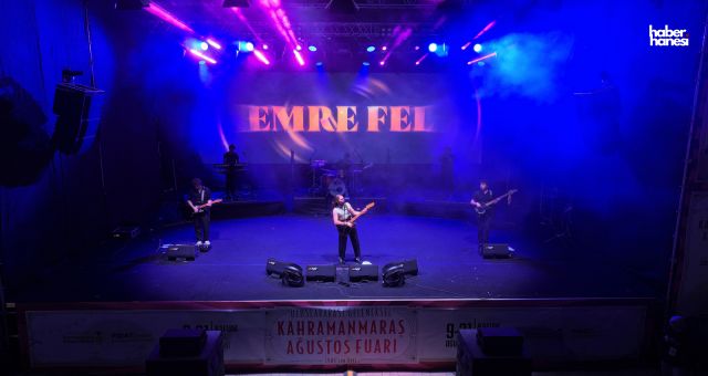 Emre Fel, Kahramanmaraş Fuarı’nda Hayranlarını Coşturdu!