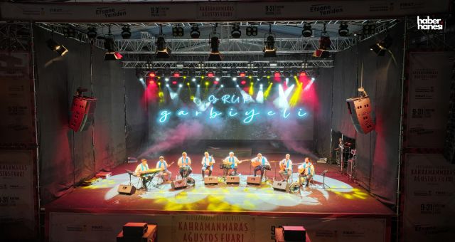 Kahramanmaraş Ağustos Fuarında Grup Garbiyeli’den Muhteşem Performans!