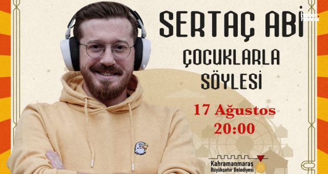 Kahramanmaraş Ağustos Fuarı’nda Sertaç Abi Çocuklarla Buluşuyor