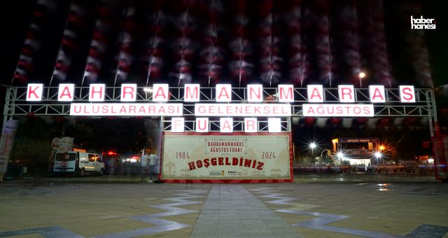 Kahramanmaraş Ağustos Fuarı’nda Ziyaretçi Akını: 11 Günde 450 Bin Kişiyi Ağırladı!