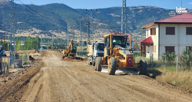 Kahramanmaraş Göksun’da Yol Genişletme Çalışmaları Başladı!