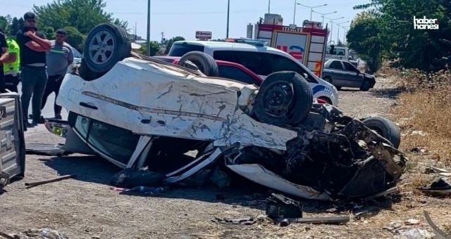 Kahramanmaraş Türkoğlu’nda Trafik Kazası: 2 Kişi Ağır Yaralandı