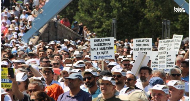 Kahramanmaraşlı Mali Müşavirlerden Ankara’da Büyük Miting: Başkan Kalın Taleplerini Sıraladı