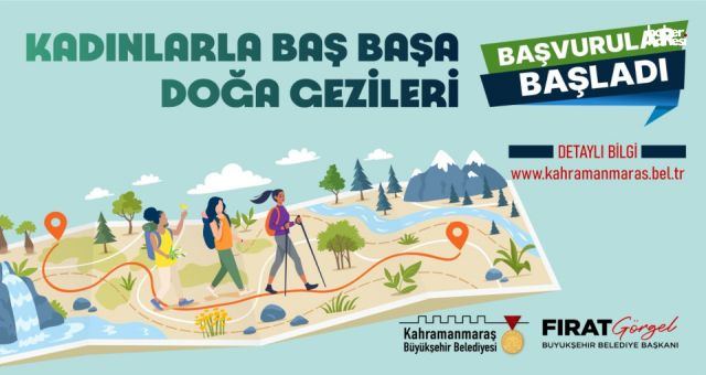 Kahramanmaraş'ta Kadınlara Özel Doğa Gezileri İçin Başvurular Başladı!
