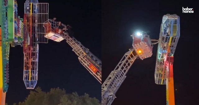 Kahramanmaraş’ta Lunaparkta Gerilim Yüklü Dakikalar: Ranger Arızası Korkuttu
