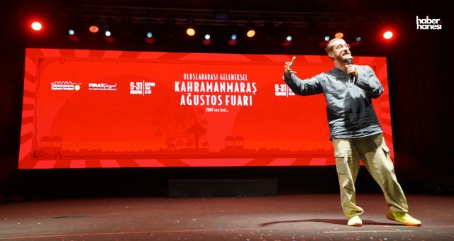 Kahramanmaraş'ta Minikler, Geleneksel Ağustos Fuarı’nda "Sertaç Abi" ile Buluştu