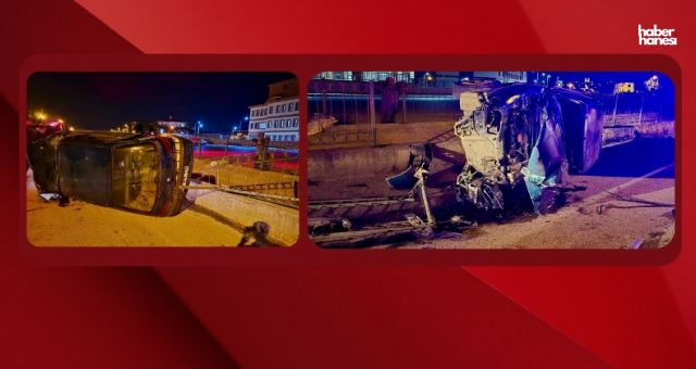 Kahramanmaraş'ta Otomobilin Devrilmesi Sonucu 2 Kişi Yaralandı