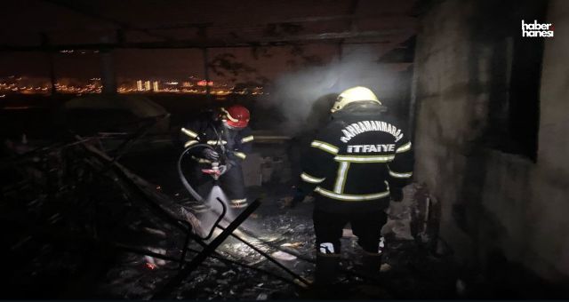 Kahramanmaraş’ta Yangın Alarmı: Bağ Evi Kül Olmaktan Kurtarıldı!