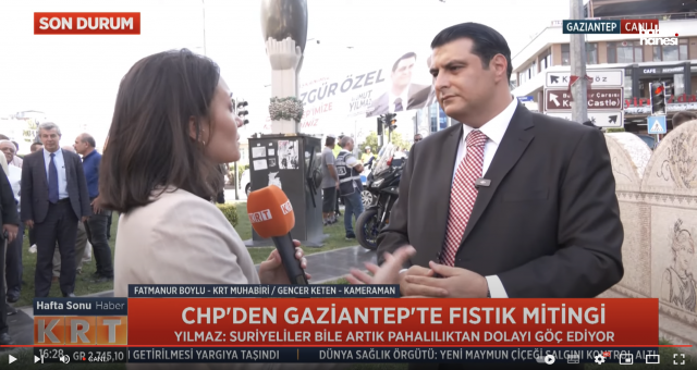 Şehitkâmil Belediye Başkanı Yılmaz: ‘Gaziantep’te Artık Suriyeliler Bile Durmuyor’