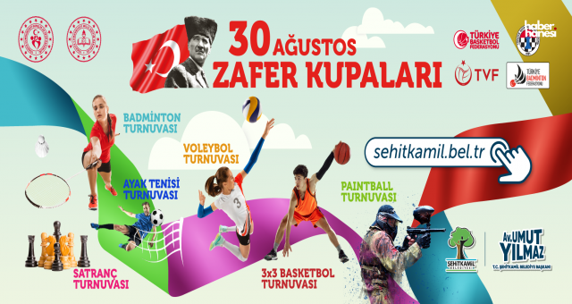 Şehitkamil Belediyesi'nden Gençlere Sporla Bayram Coşkusu: 30 Ağustos Etkinlikleri Başlıyor