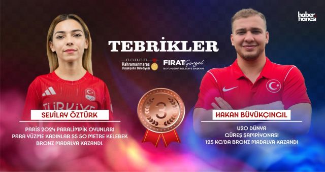 Başkan Görgel’den Kahramanmaraşlı Şampiyonlara Kutlama