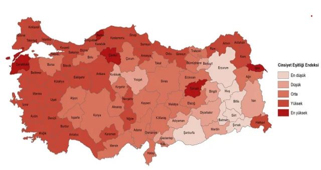 Kahramanmaraş, Eğitim Süresinde Cinsiyet Eşitliğinde Orta Seviyeyi Koruyor