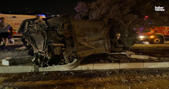 Kahramanmaraş-Kayseri Yolunda Araç Takla Attı: 3 Kişi Yaralandı