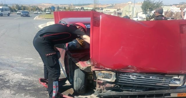 Kahramanmaraş Kayseri Yolunda Kaza: 2 Yaralı