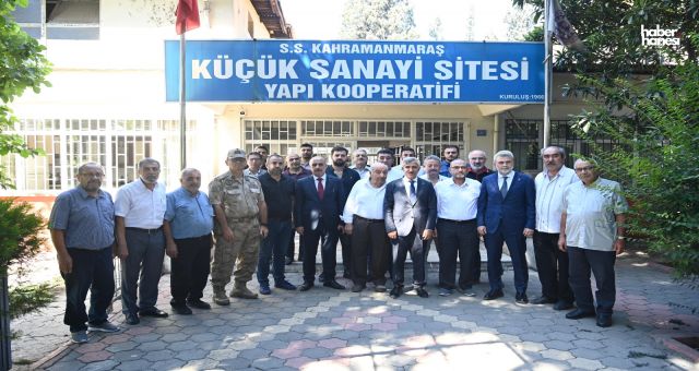 Kahramanmaraş Küçük Sanayi Sitesi İçin Çözüm Arayışları: Başkan Görgel’den Ziyaret