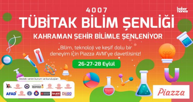 Kahramanmaraş’ta Bilim Coşkusu: TÜBİTAK Bilim Şenliği Başlıyor!